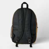 Sac À Dos Imprimé Joli jeu d'échecs personnalisable (Verso)