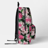 Sac À Dos Imprimé Joli motif fleuri rose boho (Gauche)