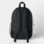 Sac À Dos Imprimé Joli oiseau bleu (Verso)