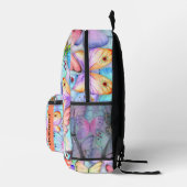 Sac À Dos Imprimé Joli papillon aquarelle motif élégant violet (Droite)