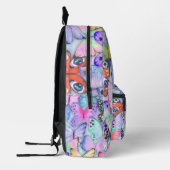 Sac À Dos Imprimé Joli papillon aquarelle motif élégant violet (Gauche)