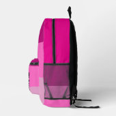 Sac À Dos Imprimé Joli papillon rose et violet (Droite)