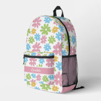Joli Pastel Bleu Bleu Rose Vert Motif Floral