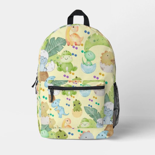 Sac À Dos Imprimé Joli petit dino (Recto)