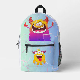 Sac À Dos Imprimé Joli Sew Kids School Monster Backbags
