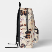 Sac À Dos Imprimé Jolie Pêche Chien Chien (Gauche)