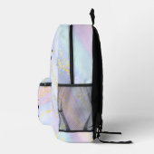 Sac À Dos Imprimé Jolis Monogrammes Pailletés Étoiles pour École de (Droite)