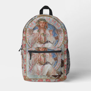 Sac À Dos Imprimé Josephine Crane Bradley en Lavia par Alphonse Much