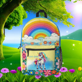 Sac À Dos Imprimé Jote girls unicorn ajouter nom