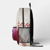 Sac À Dos Imprimé Joueur de baseball cool À l'école garçon Numéro (Droite)