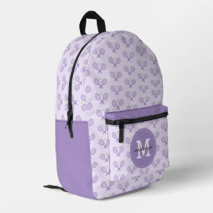 Sac À Dos Imprimé Joueur de tennis Motif de tennis personnalisé