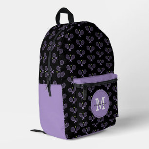 Sac À Dos Imprimé Joueur de tennis Motif de tennis personnalisé