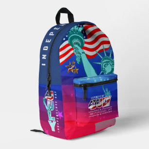 Sac À Dos Imprimé Jour de l'Indépendance