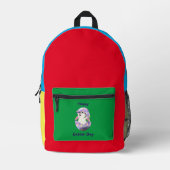 Sac À Dos Imprimé jour de Pâques (Recto)