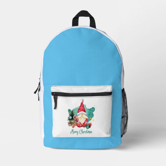 Sac À Dos Imprimé joyeux noël (Recto)