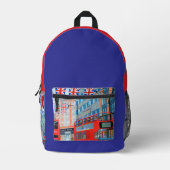 Sac À Dos Imprimé Jubilé de la Reine Angleterre (Recto)