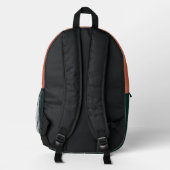 Sac À Dos Imprimé Juniper moderne (Verso)