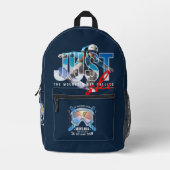 Sac À Dos Imprimé Juste Ski | (Recto)