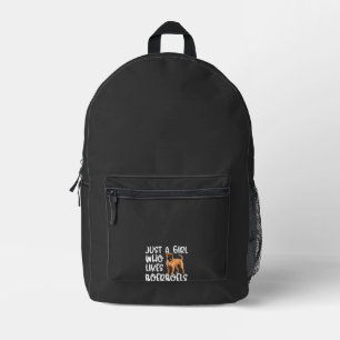 Sac À Dos Imprimé Juste une fille qui aime les T-Shirts classiques B