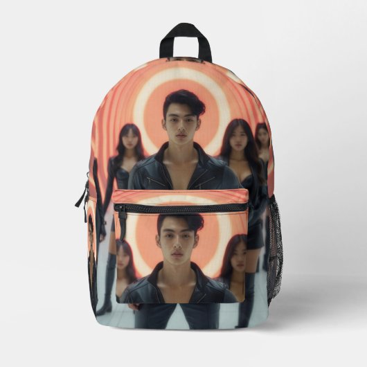 SAC À DOS IMPRIMÉ K-POP (Recto)