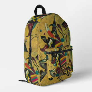 Sac À Dos Imprimé Kandinsky Points Abstract Geometric Art Print