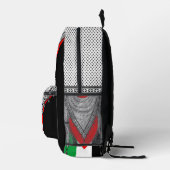 Sac À Dos Imprimé Keffiyeh Écharpe palestinienne tissu traditionnel (Droite)