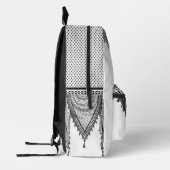 Sac À Dos Imprimé Keffiyeh Écharpe palestinienne tissu traditionnel (Gauche)