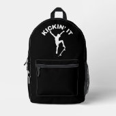 Sac À Dos Imprimé Kickin' It  (Recto)