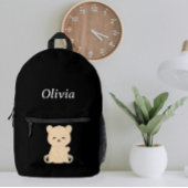Sac À Dos Imprimé Kids' Adventure Backpack - Explorer Bear and Name