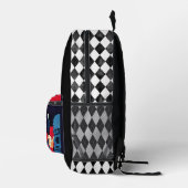 Sac À Dos Imprimé King Gorilla & Jacquard géométrique (Droite)