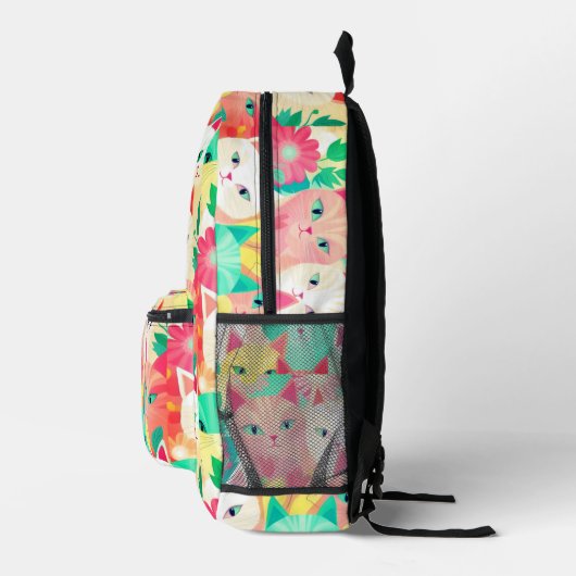 Sac À Dos Imprimé Kitties Huddle Pastel Drake Art (Droite)