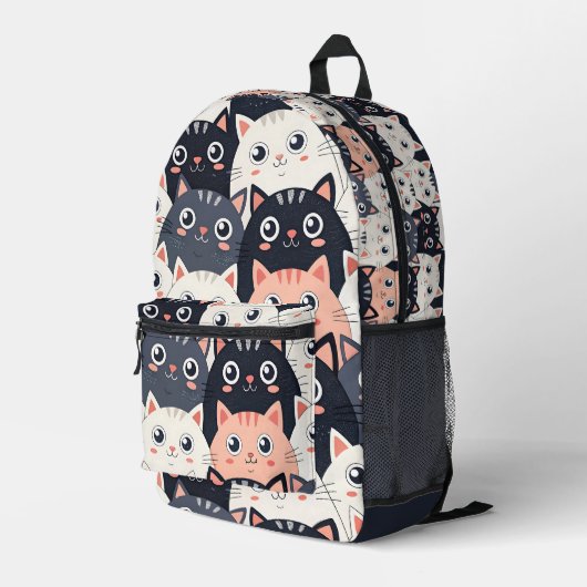 Sac À Dos Imprimé Kitty Kat Kaleidoscope (Coin arrière droit)