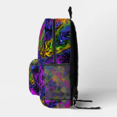 Sac À Dos Imprimé La nuit Abstraite (Droite)