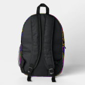 Sac À Dos Imprimé La nuit Abstraite (Verso)