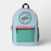 Sac À Dos Imprimé La sirène du jour (Recto)