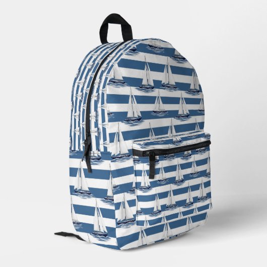 Sac À Dos Imprimé La vie côtière Océans bleus (Coin arrière gauche)
