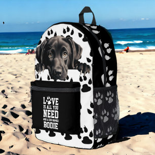 Sac À Dos Imprimé Labrador Love est tout ce dont vous avez besoin et