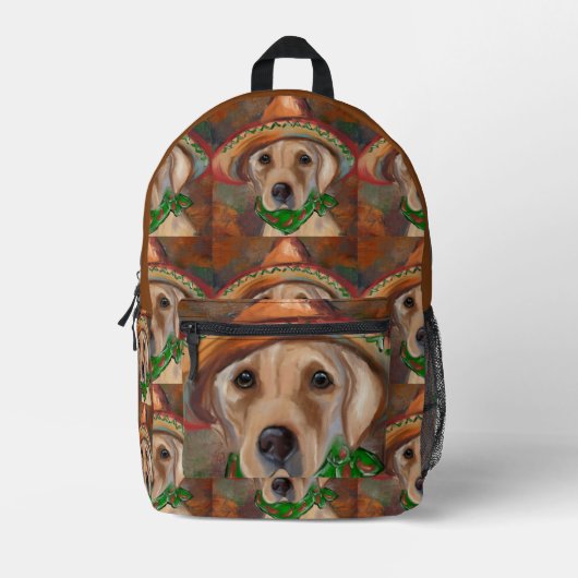 SAC À DOS IMPRIMÉ LABRADOR RETRIEVER            (Recto)