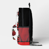 Sac À Dos Imprimé Ladybug Red Black Insect Ladybug (Droite)