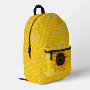 Sac À Dos Imprimé Ladybug Sur Tournesol