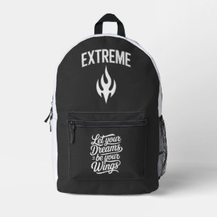 Sac À Dos Imprimé Laissez vos rêves être vos ailes