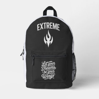 Sac À Dos Imprimé Laissez vos rêves être vos ailes