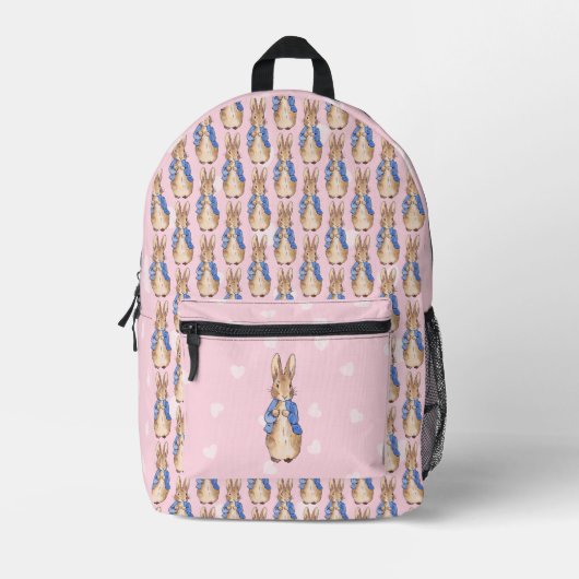 Sac À Dos Imprimé Lapin de Pâques Classique (Recto)