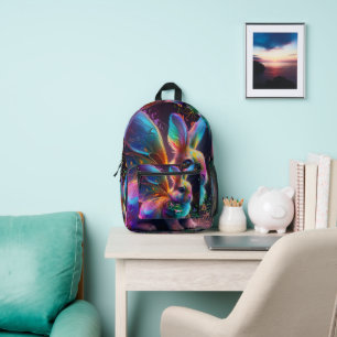 Sac À Dos Imprimé Lapin lumineux