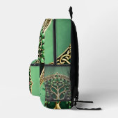 Sac À Dos Imprimé L'arbre de vie aux noeuds celtiques. (Droite)