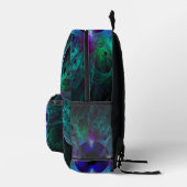 Sac À Dos Imprimé L'art Abstrait des yeux (Droite)