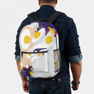 Sac À Dos Imprimé L'art de l'oeuf RG RA