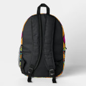 Sac À Dos Imprimé L'art du squelette (Verso)