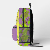 Sac À Dos Imprimé Lavande Jaune Inspiration Motivations (Droite)