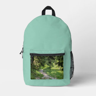 Sac À Dos Imprimé Le Chemin de la Forêt Silencieuse